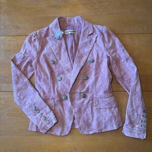 Free People pink blazer